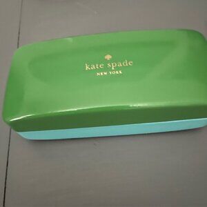 kate spade Eye Glasses Case Blue & Green